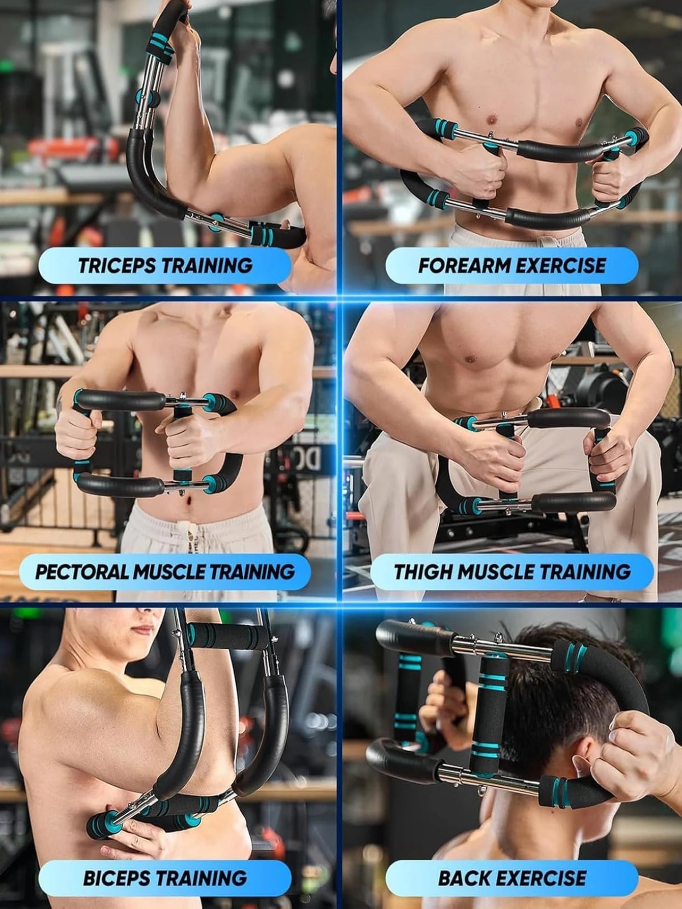 Adjustable Arm Trainer Chest Expander Upper Body Strength