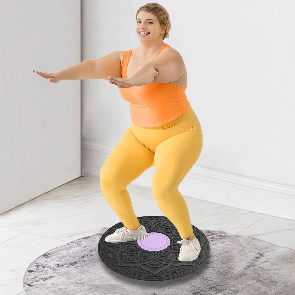 MOJOYCE Wobble Balance Board Portable Core Training Trainer