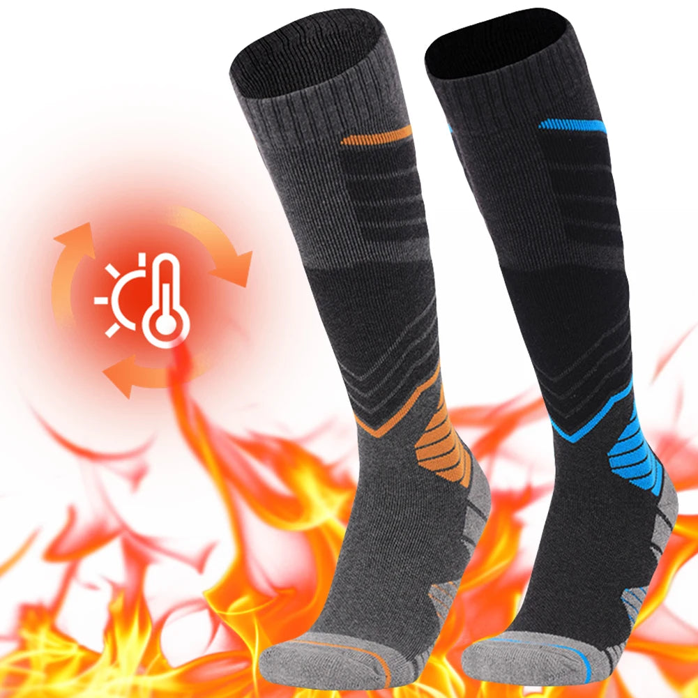 APWIKOGER Winter Thermal Ski Socks for Men Outdoor Sports
