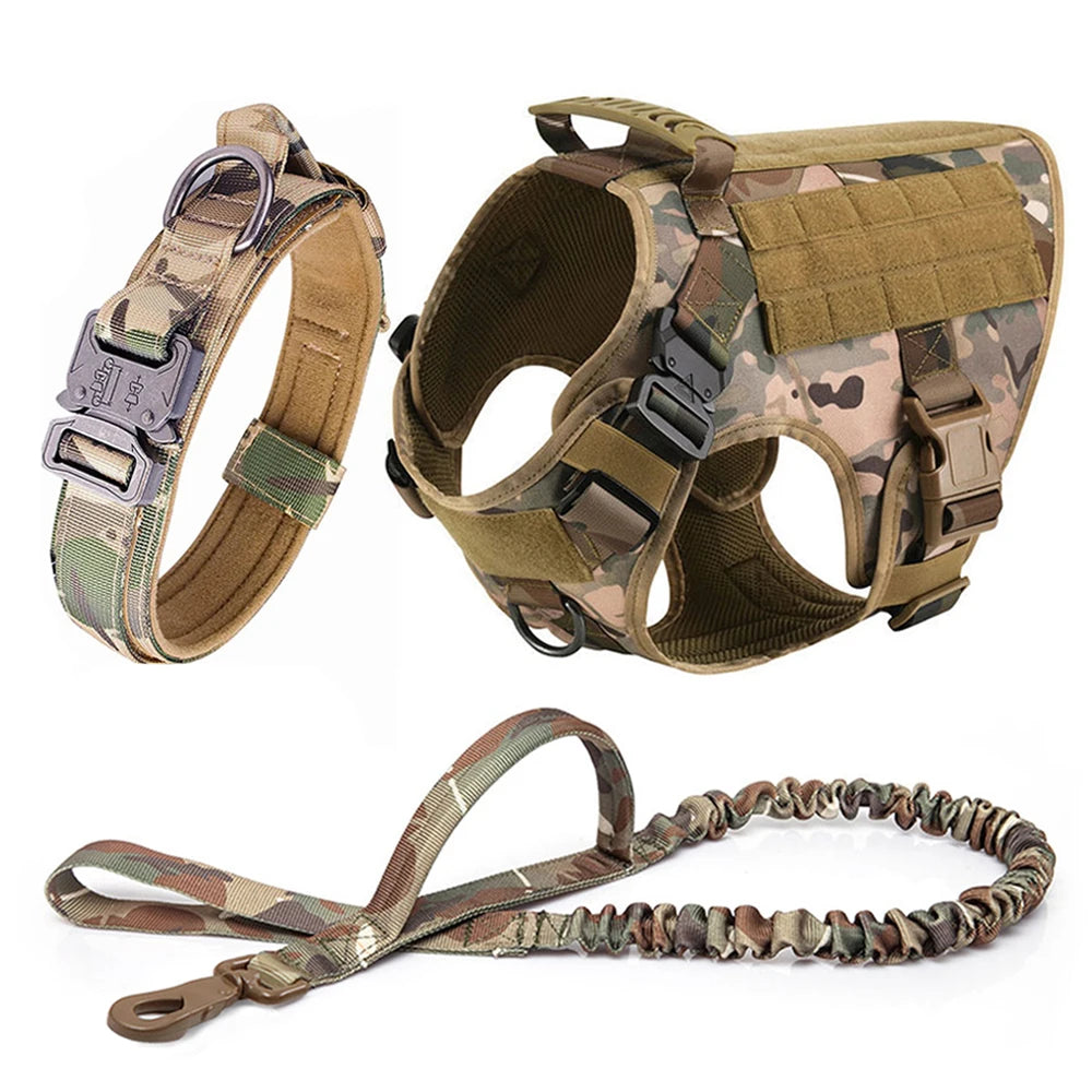 Petravel Tactical Dog Harness Vest Military Training