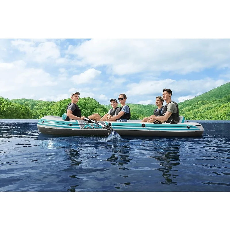 Bestway Hydro-Force Inflatable Raft Set for Family Fun