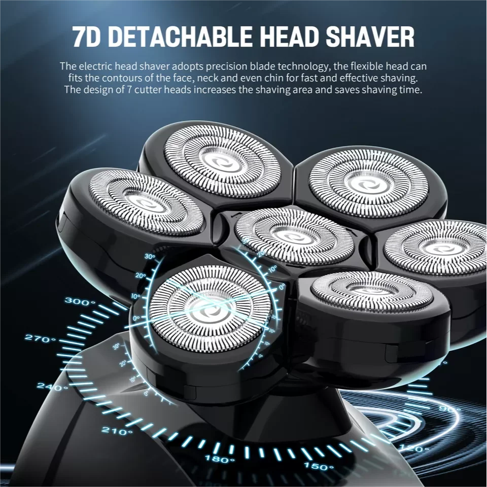 Outdoor Adventures Hub SEJOY Six In One Shaver For Men