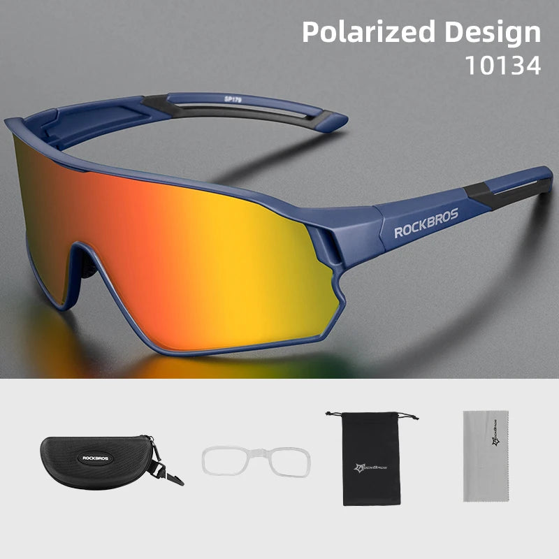 ROCKBROS Polarized UV400 Sports Sunglasses For Cycling