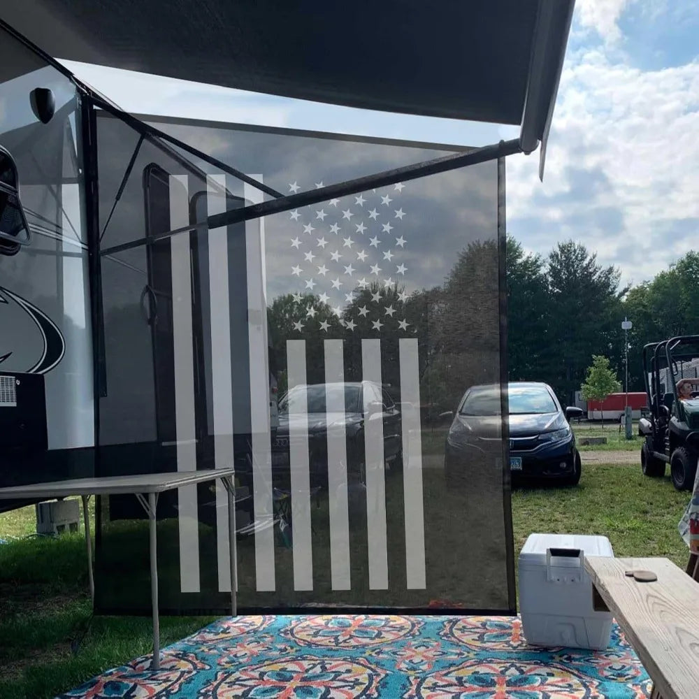 Hign Concerned RV Awning Side Shade Screen For Camping