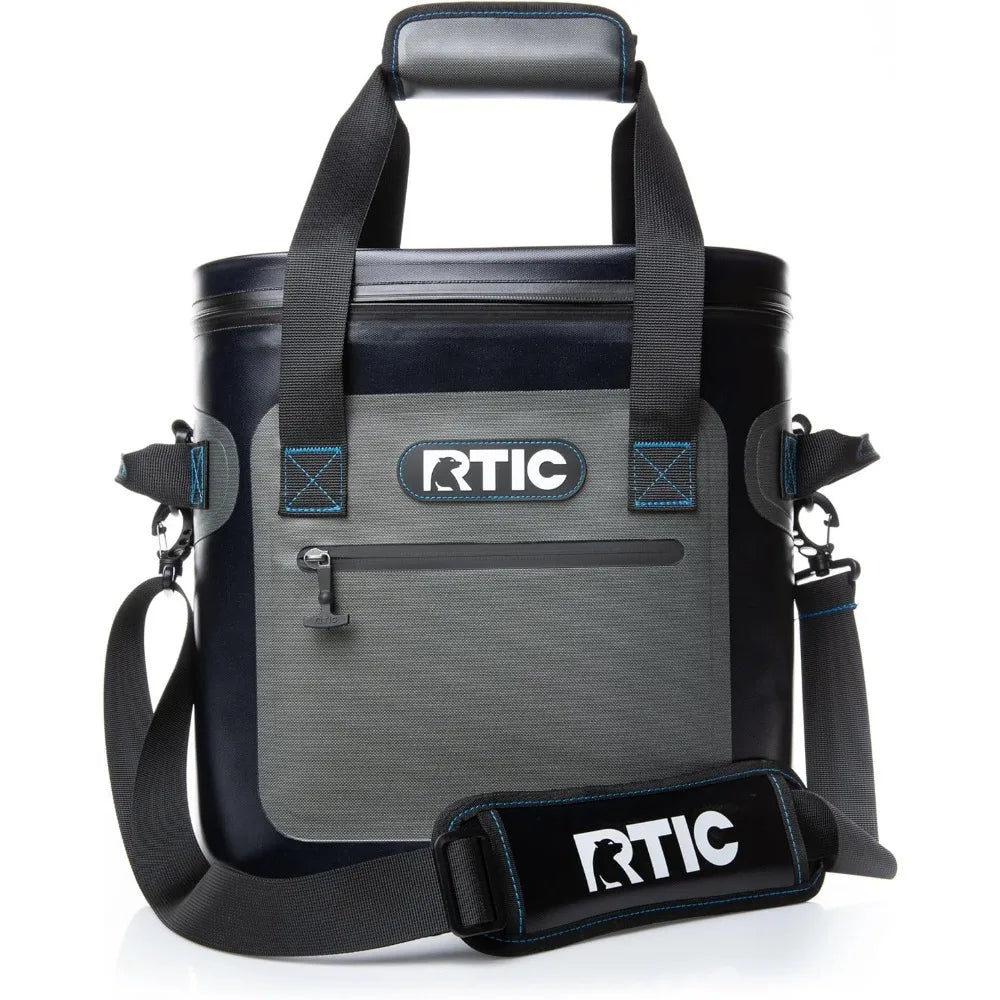 Ultra-Tough Soft Cooler 20 Can, Insulated Bag Portable Ice Chest Box for Lunch, Beach, Drink, Beverage, Travel, Camping, Picnic