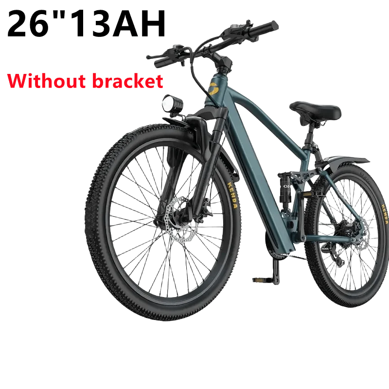 26" 24" Electric Bike For Adults With 500W Powerful Motor 36V 374Wh/468Wh Battery, Up To 30 Miles, 19 MPH,Electric Mountain Bike