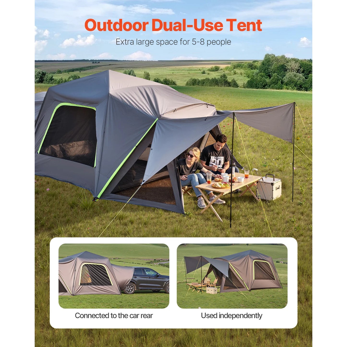 Outdoor Adventures Hub SucceBuy SUV Tent Waterproof