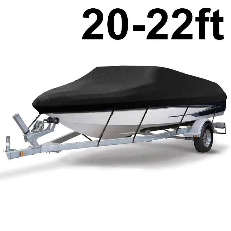 Neverland 210D Boat Cover All Weather Marine Grade Ripstop