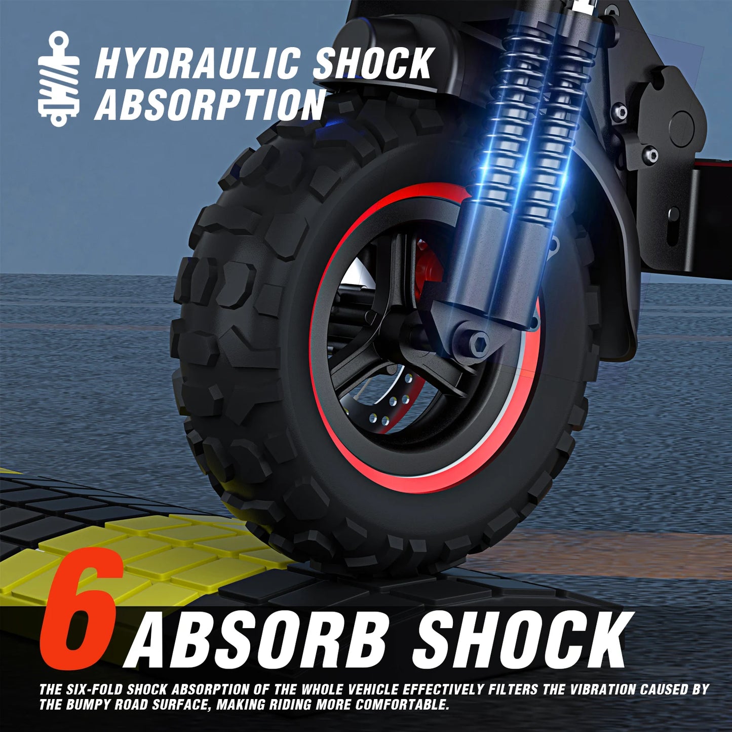 E-Scooter J11MAX Foldable Waterproof Adult Electric Scooter 11 "off-road tires 48V 1200W 18Ah Configuration Smart