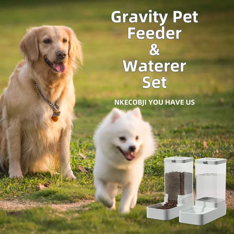 Hign Concerned Pet Automatic Gravity Food Feeder Dispenser