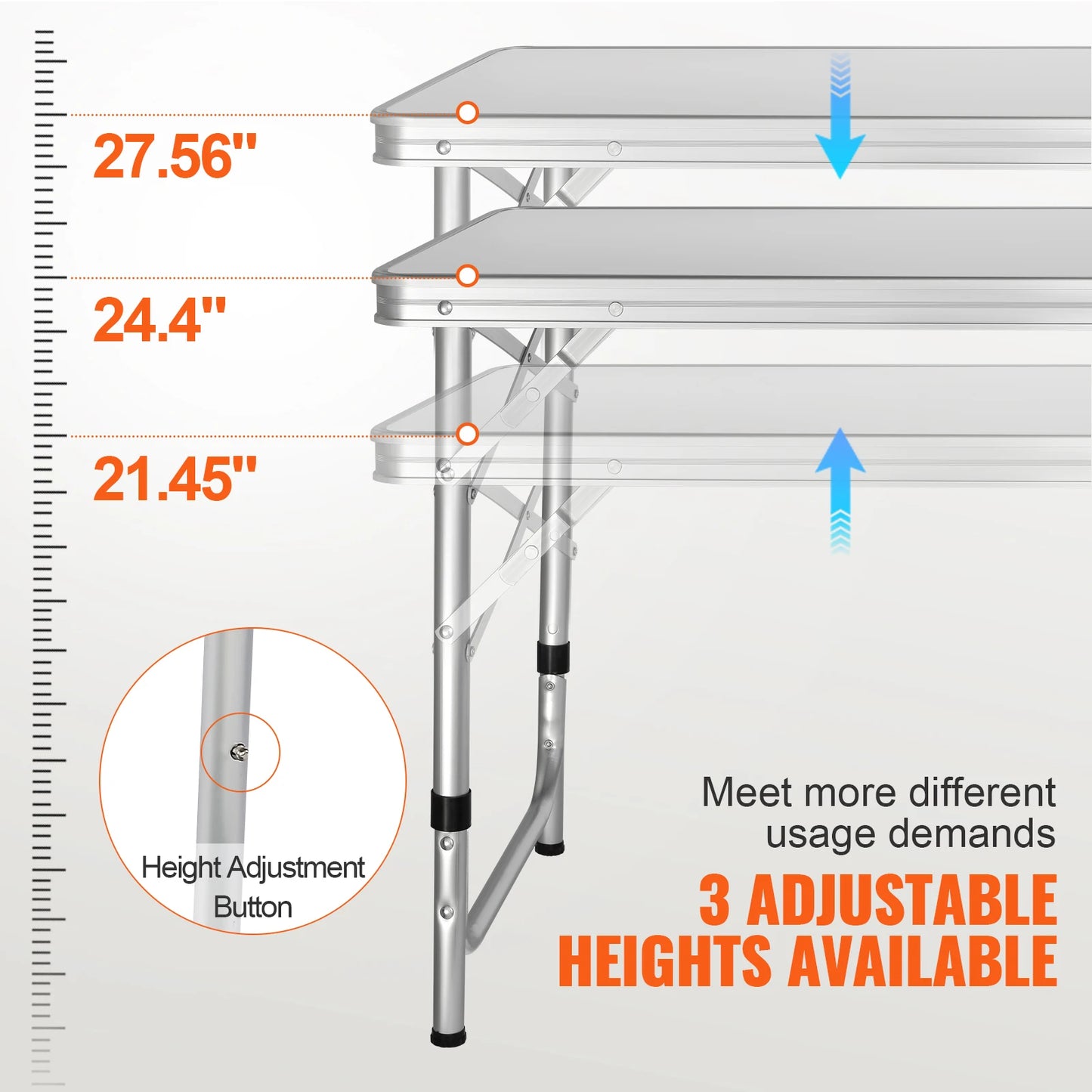 Outdoor Adventures Hub SucceBuy Camping Kitchen Table