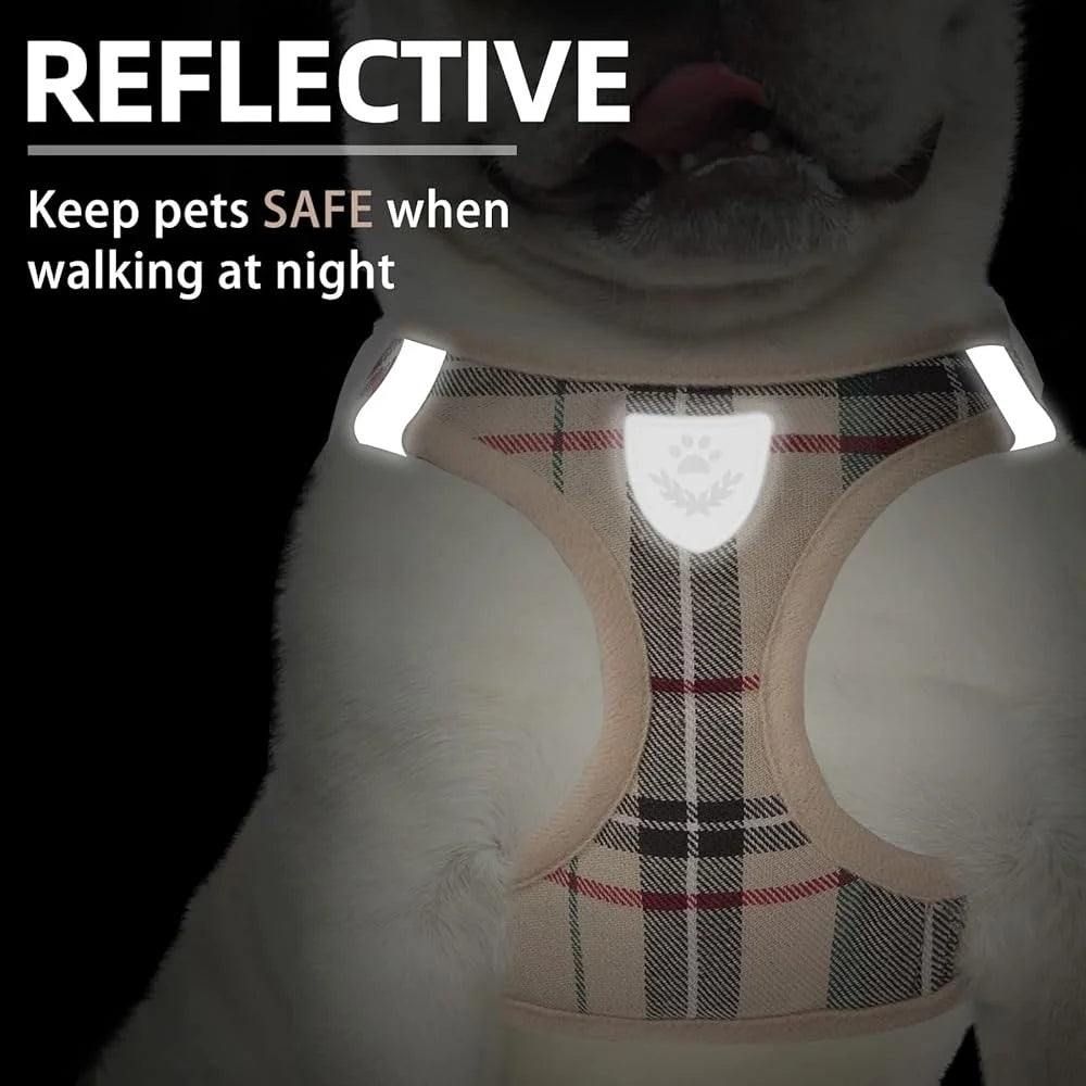 Fujian Adjustable No Pull Dog Harness Collar Leash Set