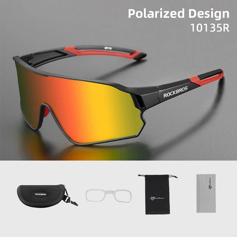 ROCKBROS Polarized UV400 Sports Sunglasses For Cycling