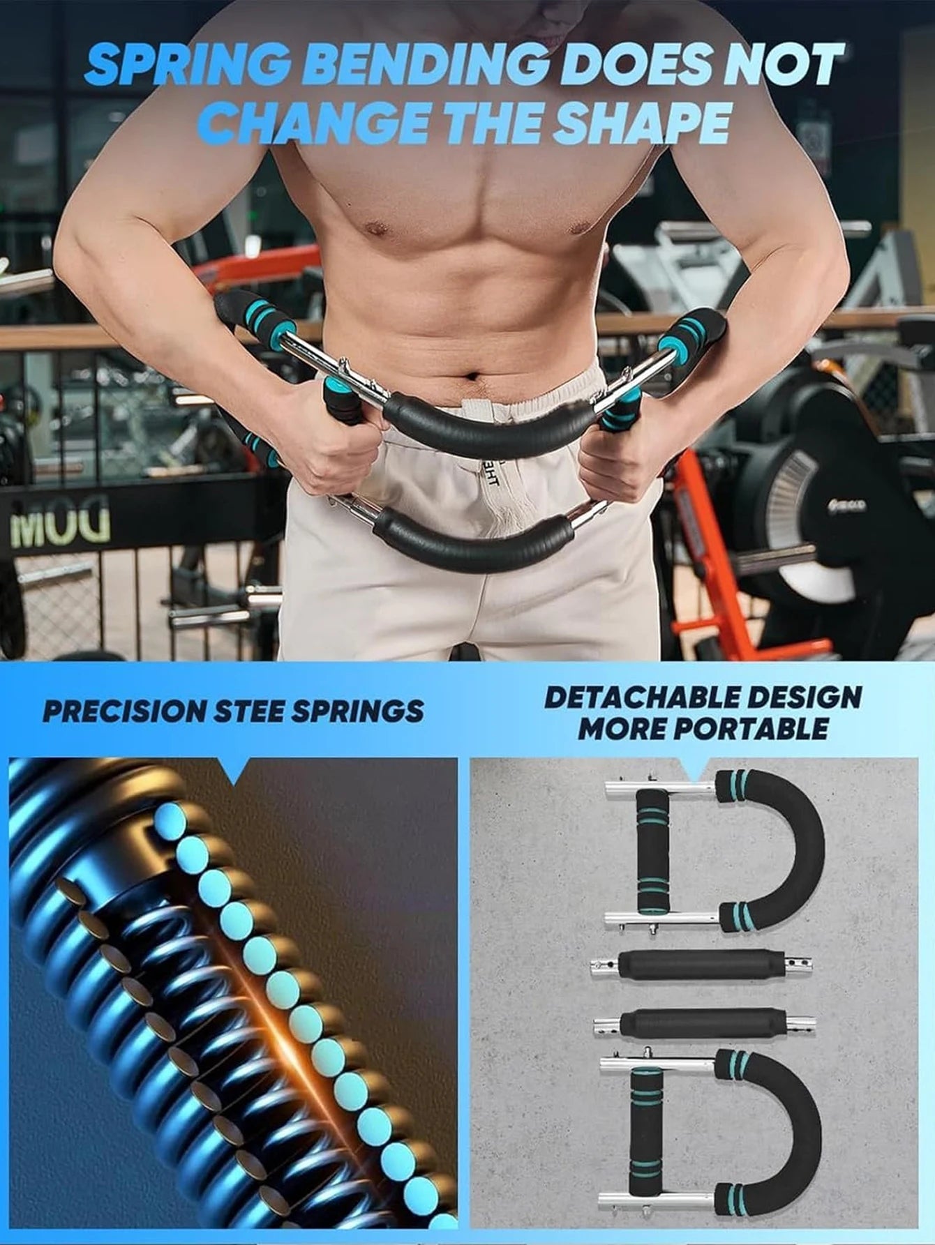 Adjustable Arm Trainer Chest Expander Upper Body Strength