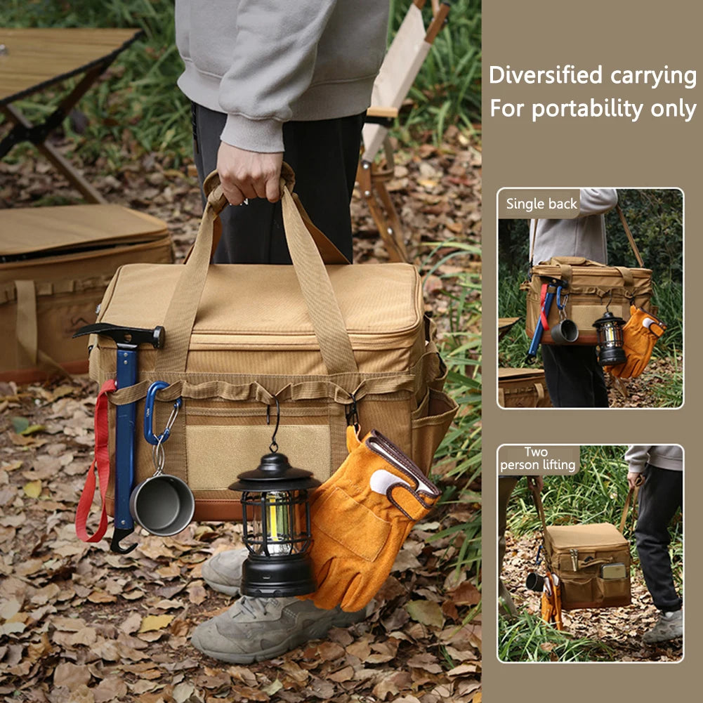 Outdoor Adventures Hub Picnic Storage Bag For Camping