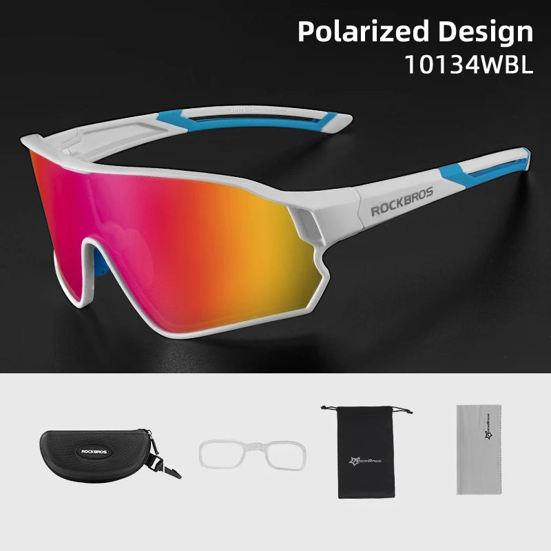ROCKBROS Polarized UV400 Sports Sunglasses For Cycling