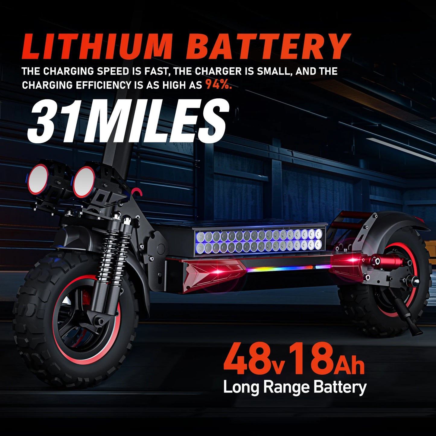 E-Scooter J11MAX Foldable Waterproof Adult Electric Scooter 11 "off-road tires 48V 1200W 18Ah Configuration Smart