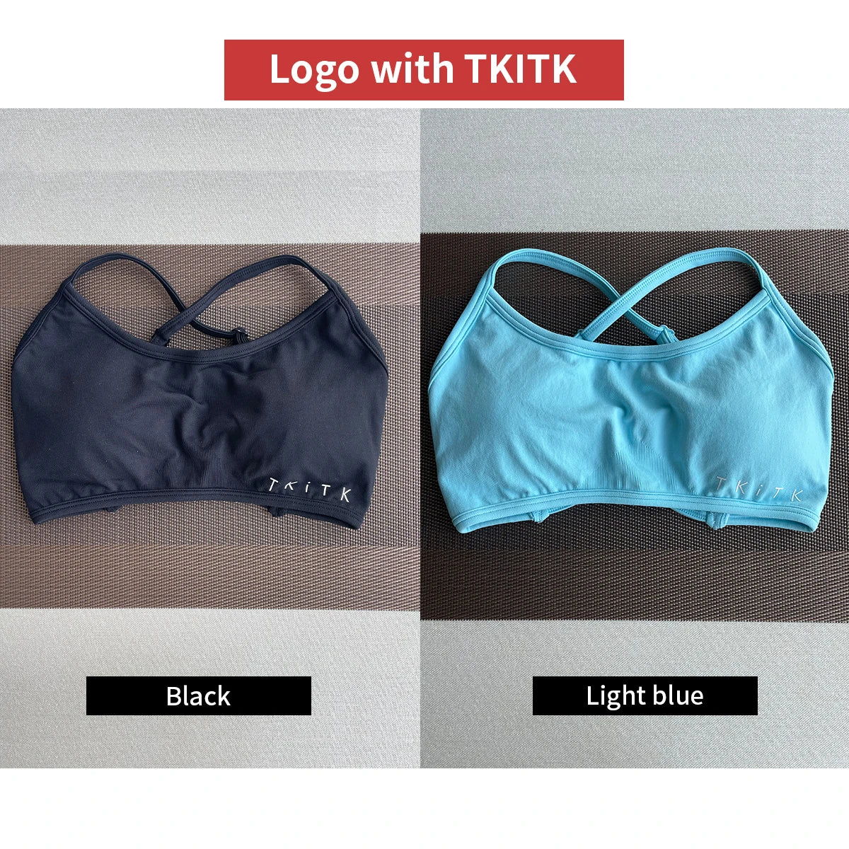 TKITK Seamless Spandex Sports Bra For Women Fitness