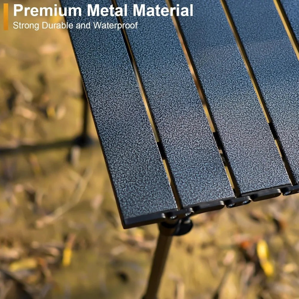 Outdoor Adventures Hub Folding Camping Table Portable