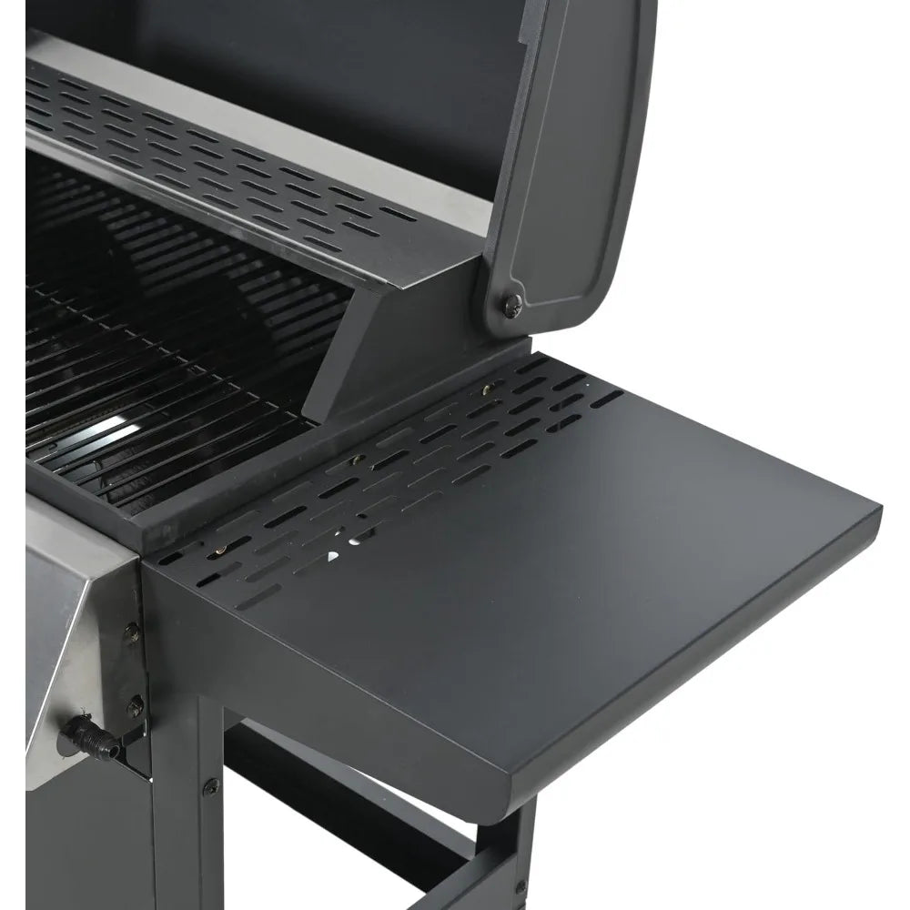 3 Burner Propane Gas Grill with Heavy Duty Cabinet Design