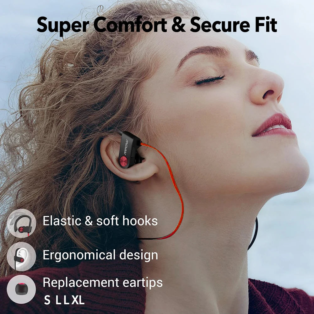 MPOW Flame IPX7 Bluetooth Earphones V5.3 Wireless Earbuds