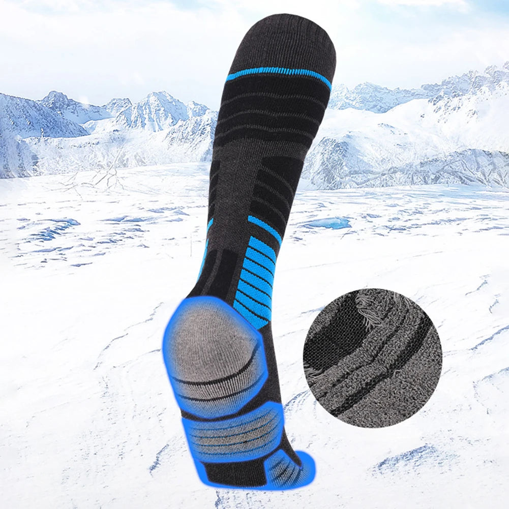 APWIKOGER Winter Thermal Ski Socks for Men Outdoor Sports