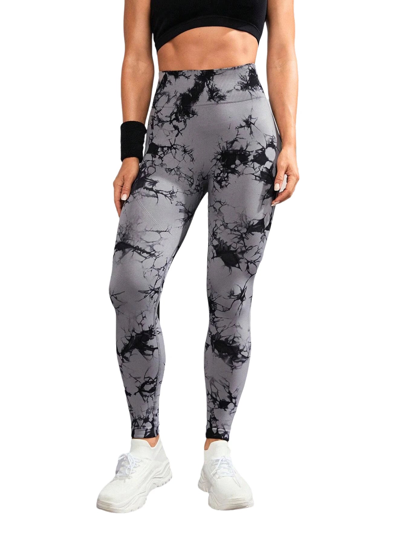 Guangdong Women High Waist Tummy Control Yoga Leggings
