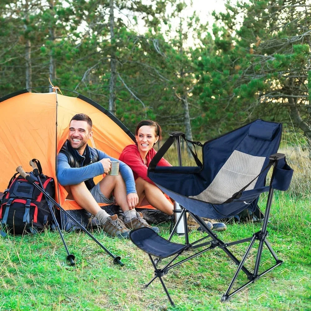XMSJ Hammock Camping Chair 2 Pack Outdoor Folding Chair