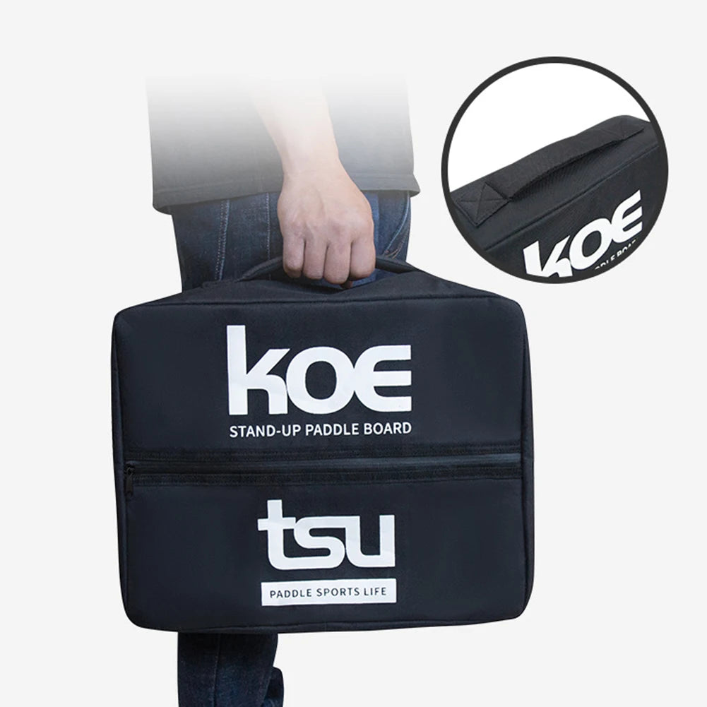 Oxford Kayak Paddle Board Deck Bag Sealed Zipper Portable Food Storage Bag Lightweight with Fixing Buckle Kayak Accessories