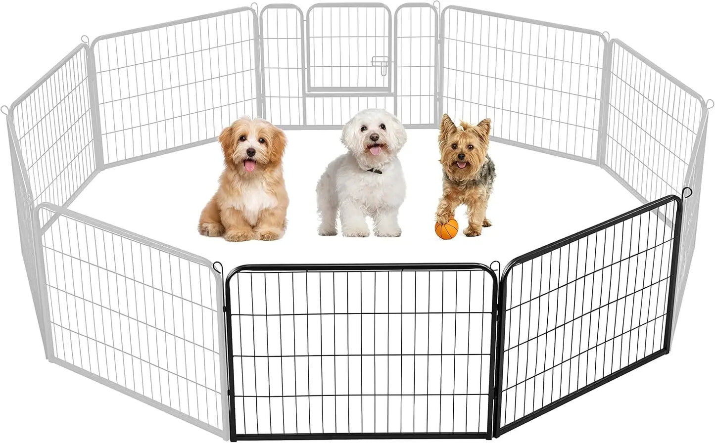 Hign Concerned Foldable Wooden Dog Playpen Exercise Fence
