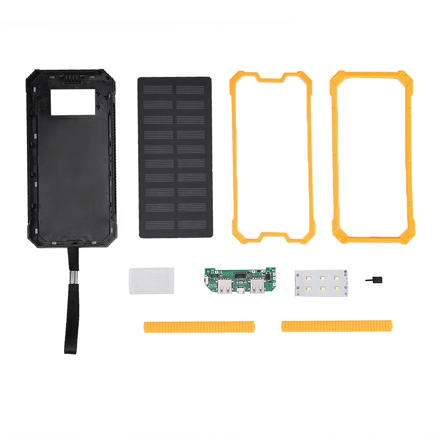 Hilitand Solar Power Bank 20000mAh Dual USB Fast Charge