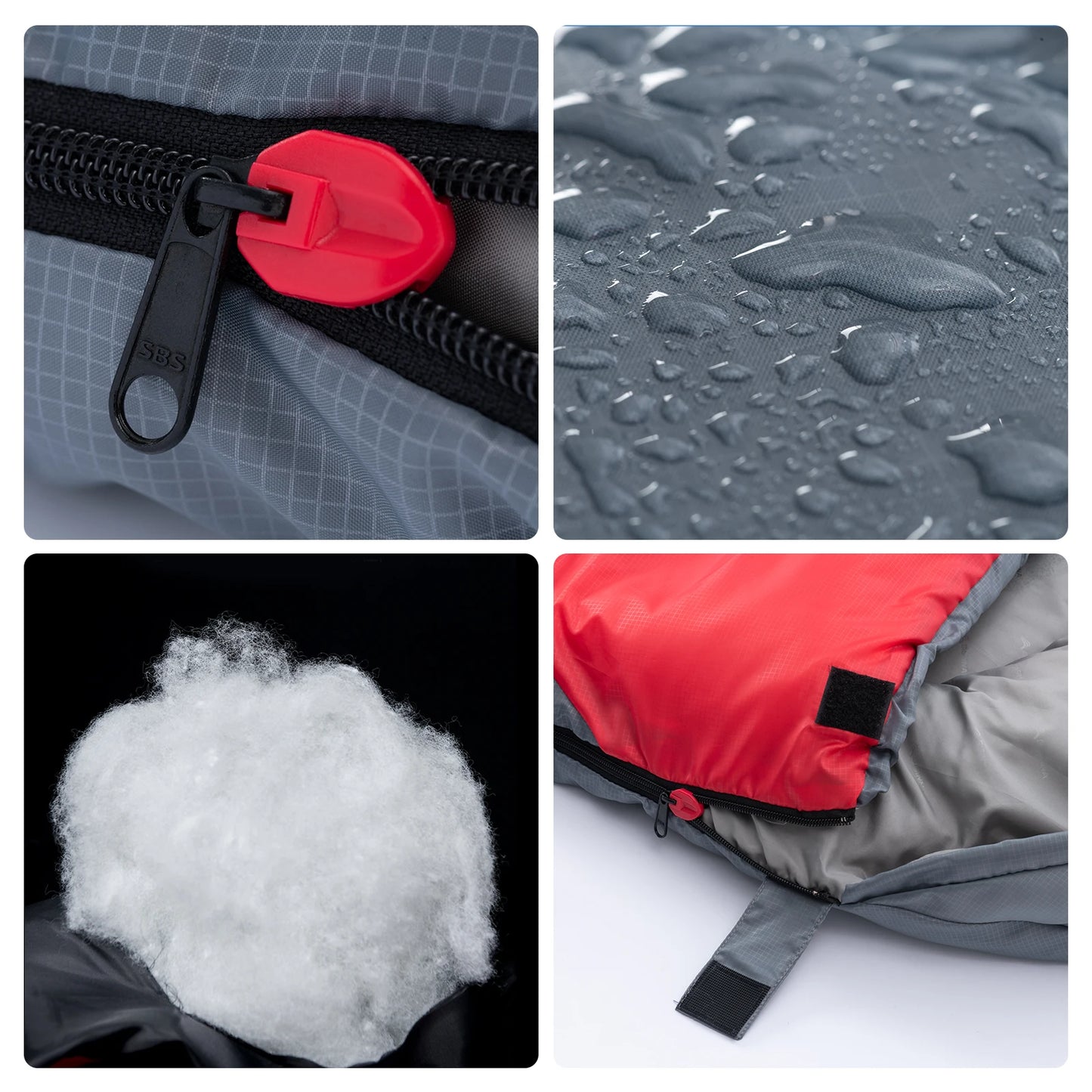 Bisinna 4 Season Camping Sleeping Bag Pillow Waterproof