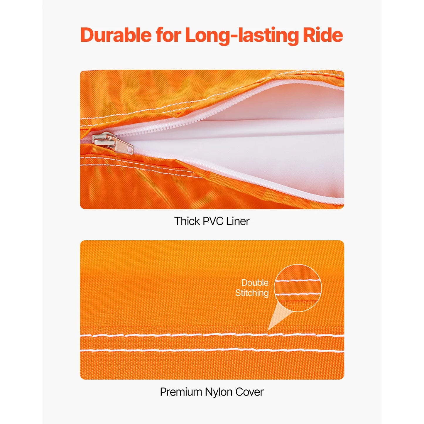 Hign Concerned Towable Two Rider Boat Tube For Water Sports