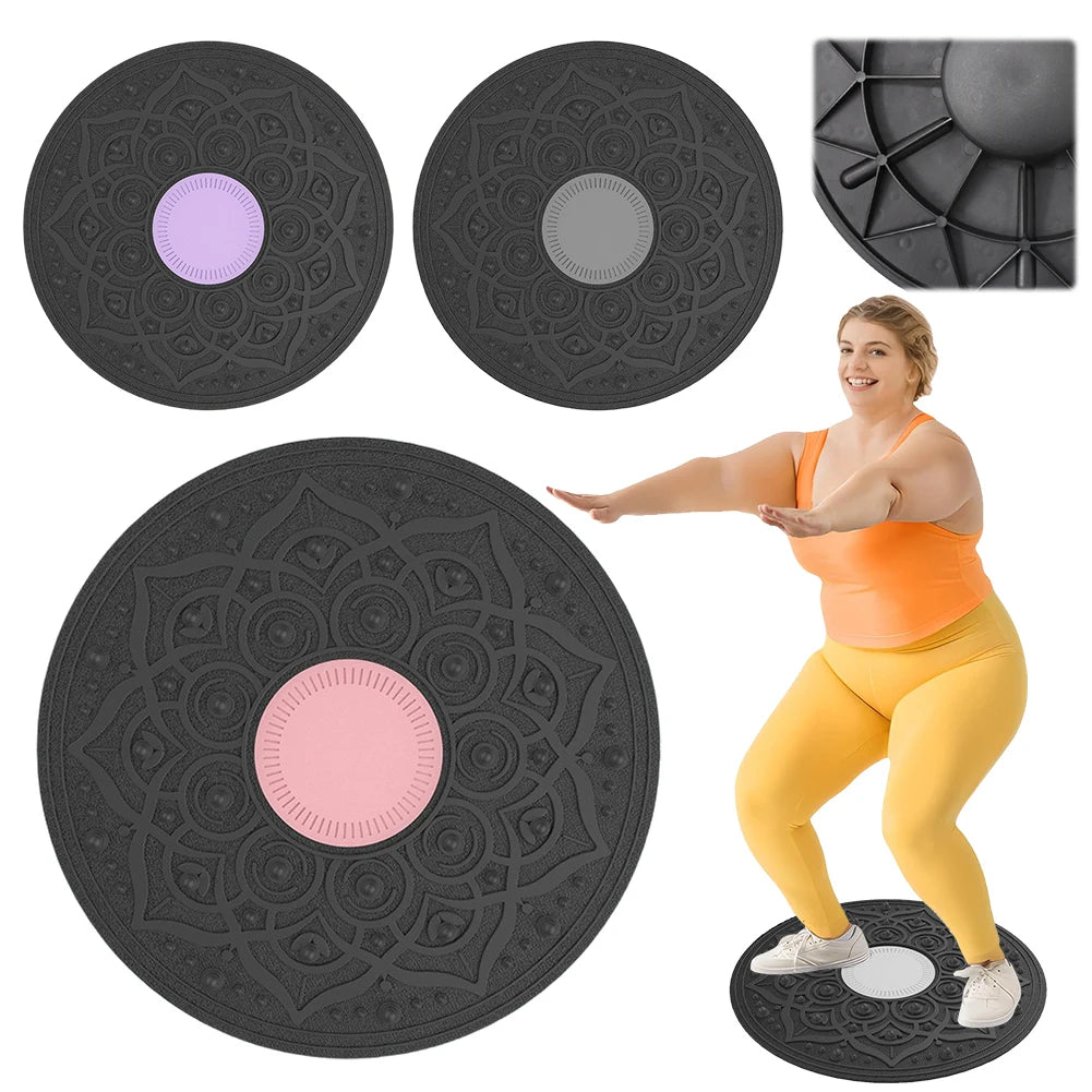 MOJOYCE Wobble Balance Board Portable Core Training Trainer