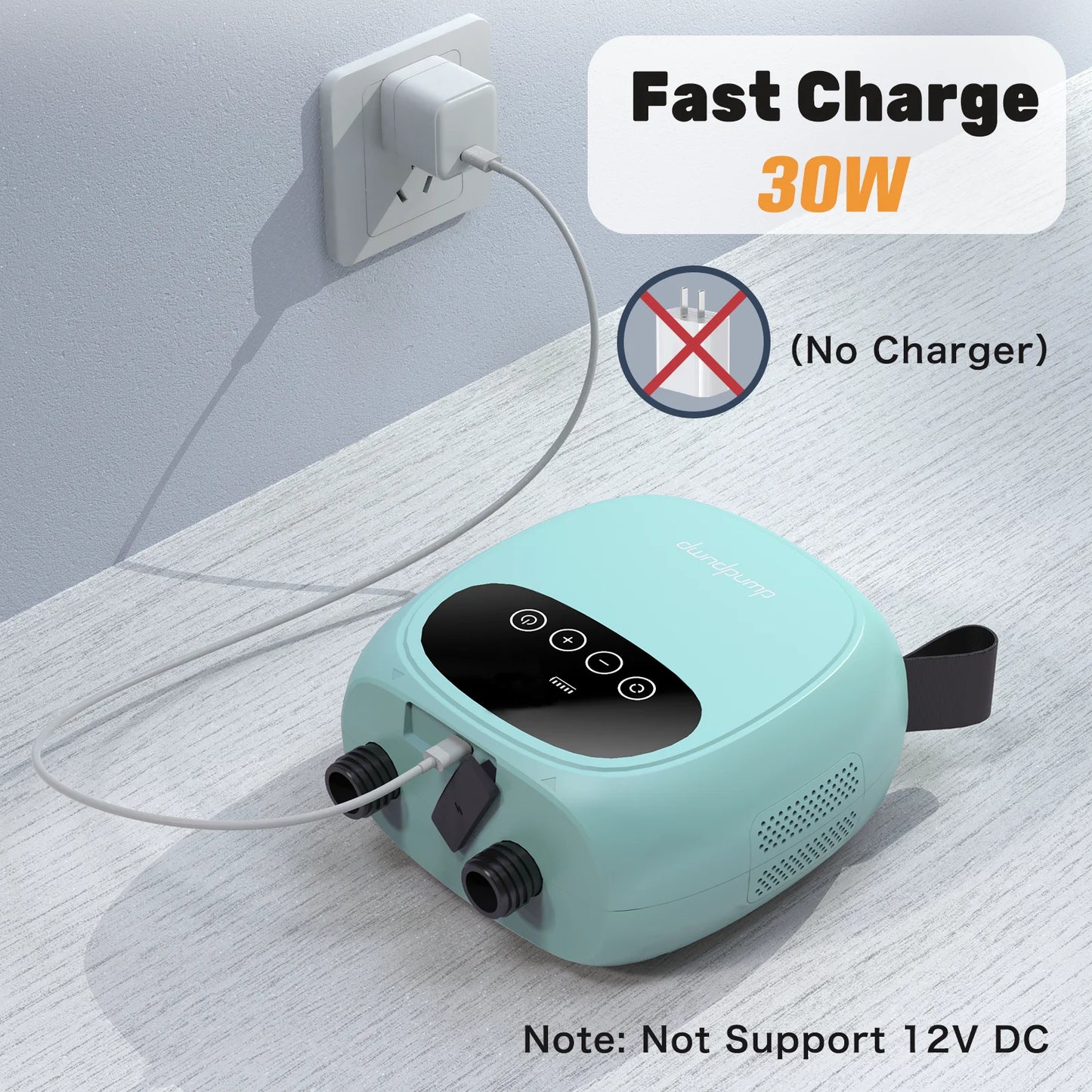 dwndpump DP3 Electric 20PSI SUP Pump 38.48Wh Battery Paddle Board Inflation for Kayak Boat Tent Surfing Board Stand Up