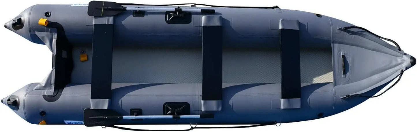 14.1ft Inflatable Boat Inflatable Kayak 3 Person Kayak Canoe Fishing poonton Boat