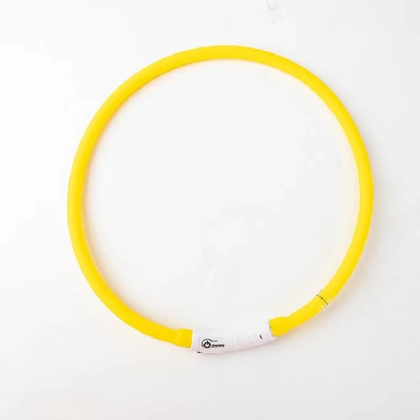 LED Light Dog Collar USB Rechargeable Silicone Waterproof