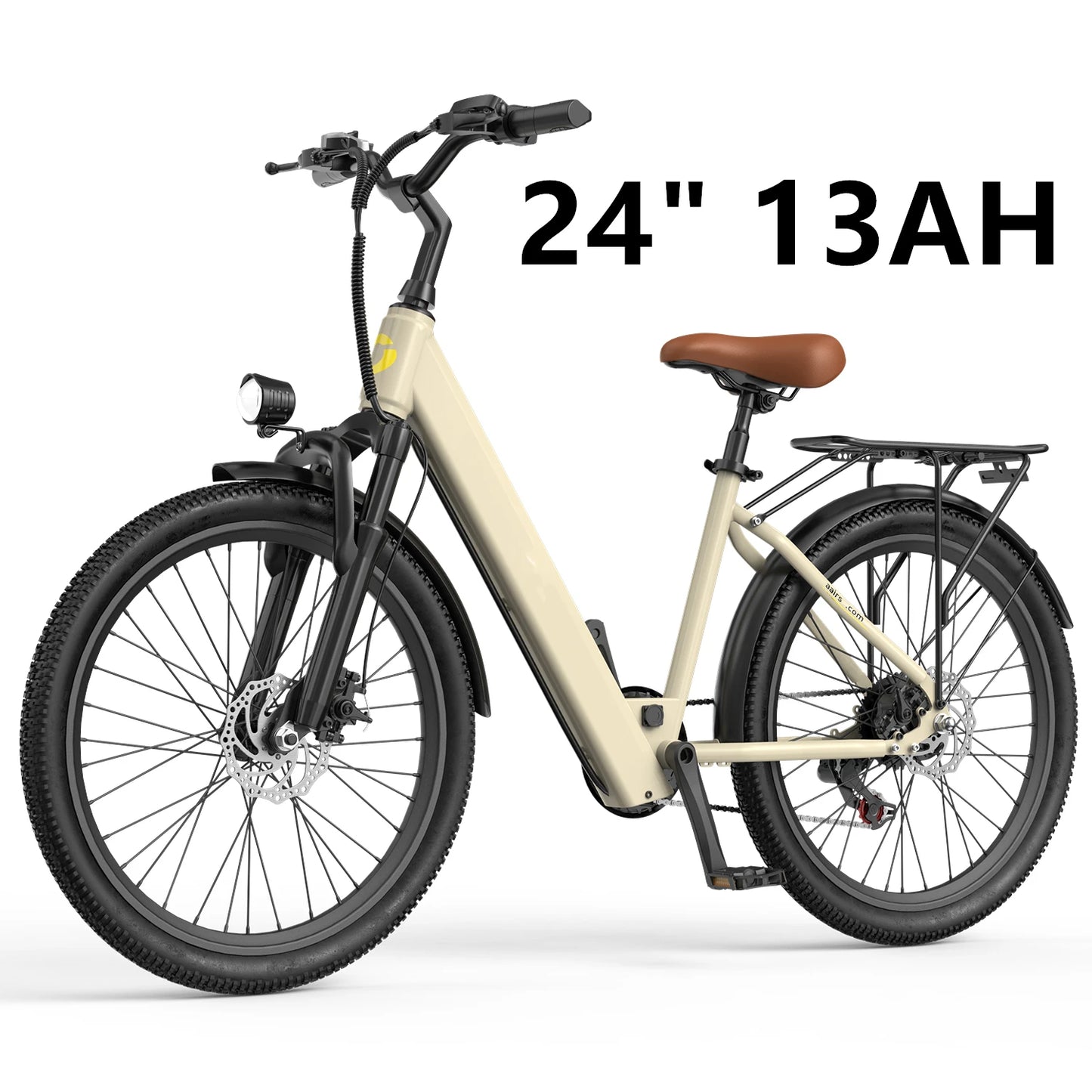 26" 24" Electric Bike For Adults With 500W Powerful Motor 36V 374Wh/468Wh Battery, Up To 30 Miles, 19 MPH,Electric Mountain Bike