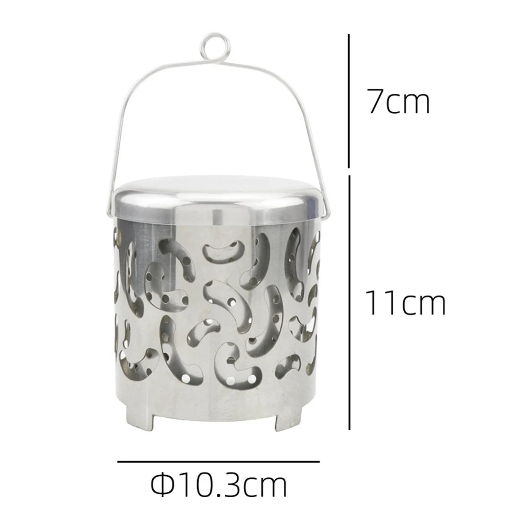 Mojoyce Stainless Steel Camping Mini Heater Tent Stove