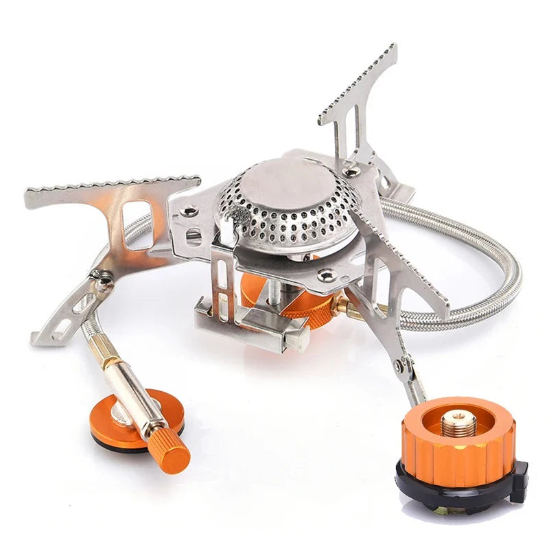 Camping Gas Stove Portable Folding Backpacking Stove 3500W