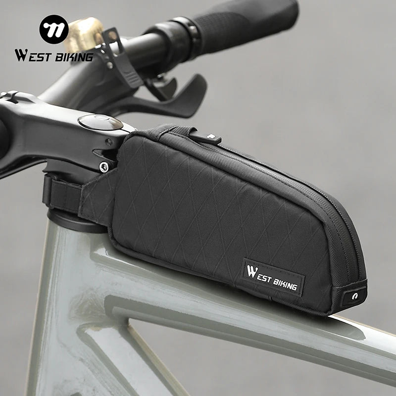 West Biking Ultralight Bike Bag Top Tube Triangle Pannier
