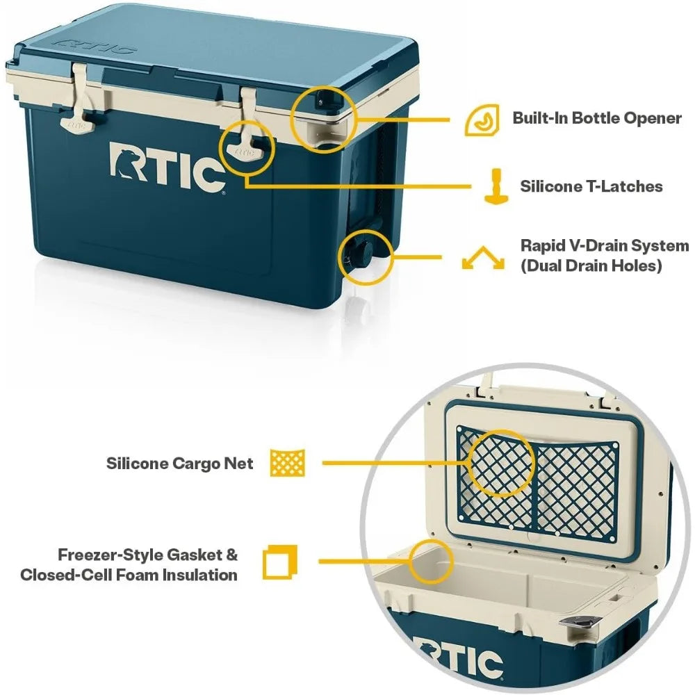 Outdoor Adventures Hub Ultra Light Hard Cooler Ice Chest