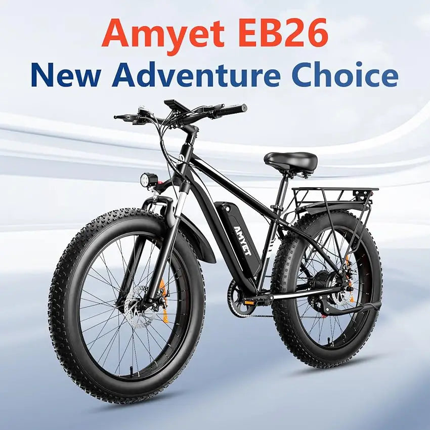 AMYET EB26 1000W Electric Mountain Bike 48V 15Ah Dual Shock