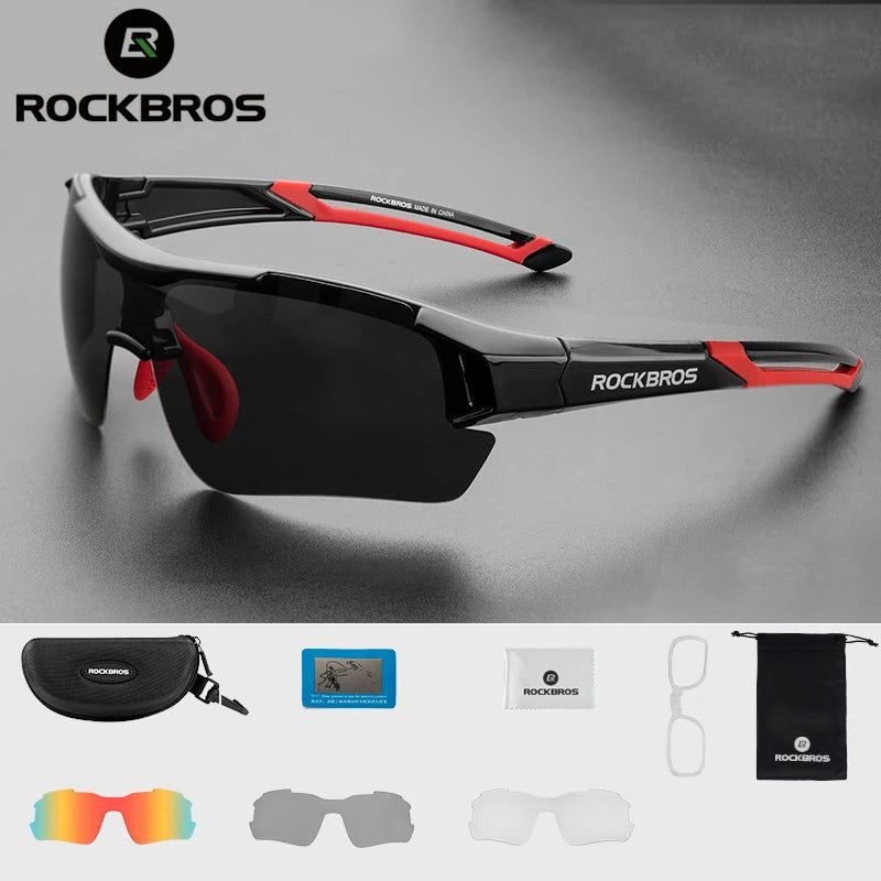Rockbros Polarized Cycling Glasses UV400 Sports Eyewear