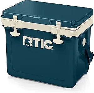 Ultra-Light 22 Quart Hard Cooler Insulated Portable Ice Chest Box for Drink, Beverage, Beach, Camping, Picnic, Fishing, Boat, B