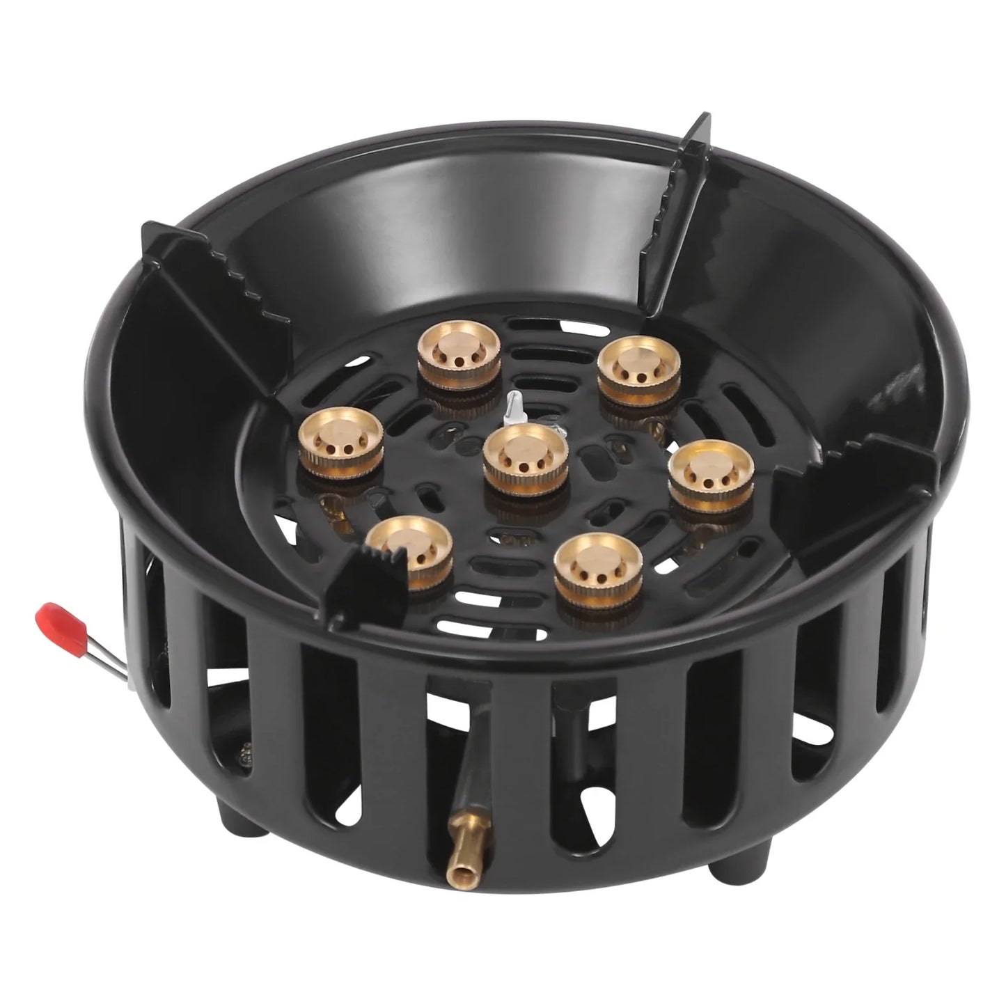 Portable Camping Gas Stove 21000W Windproof With Adapters