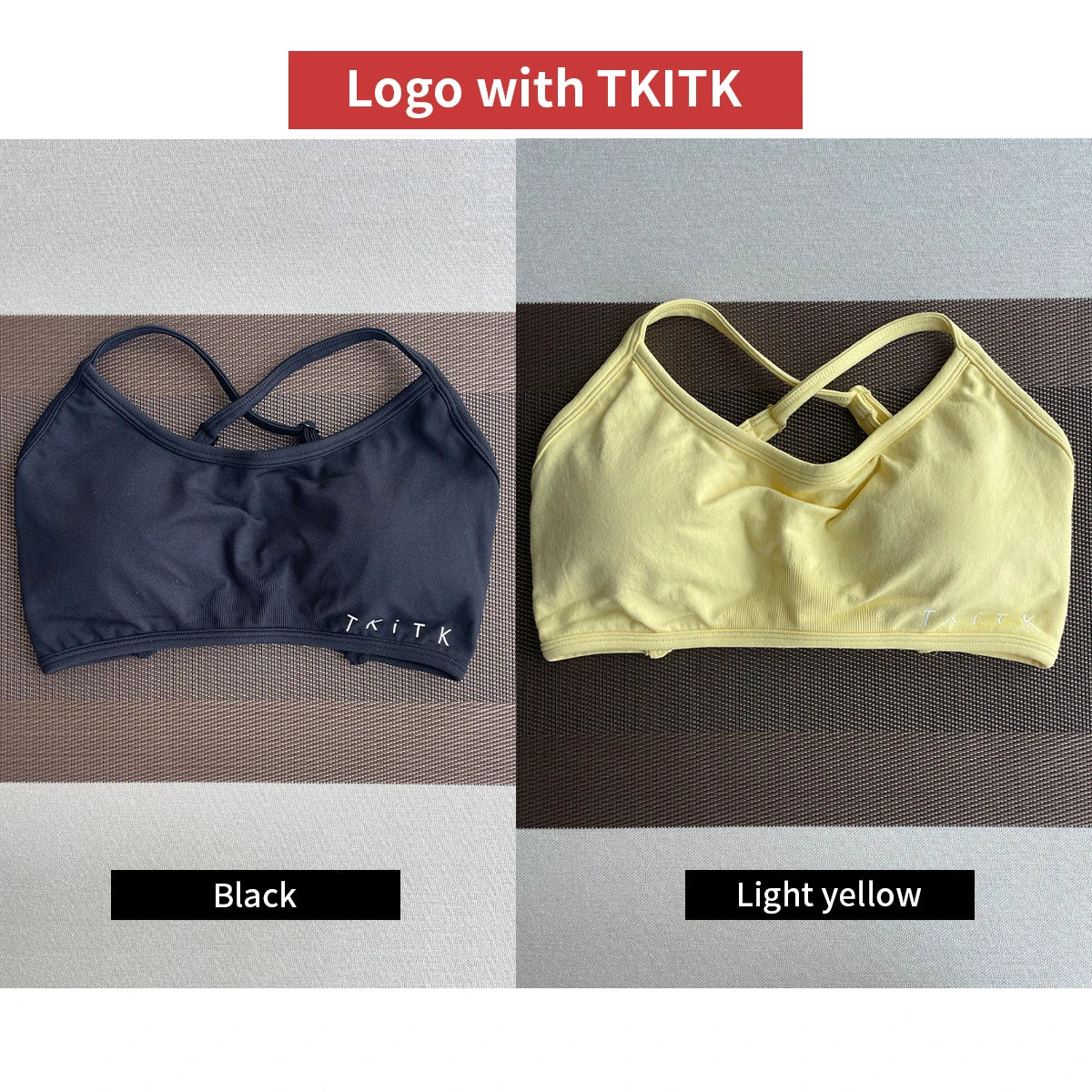 TKITK Seamless Spandex Sports Bra For Women Fitness