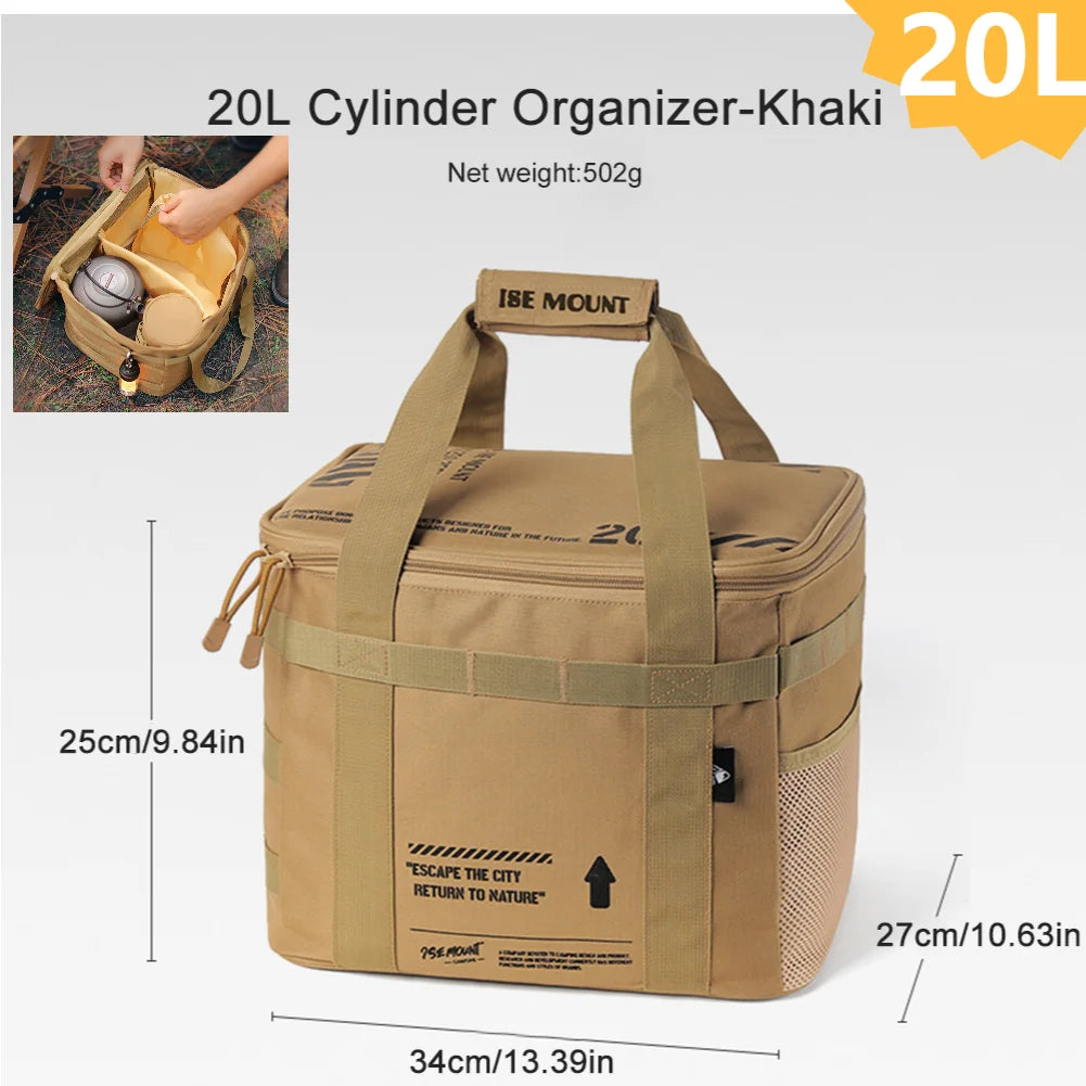Outdoor Adventures Hub Picnic Storage Bag For Camping