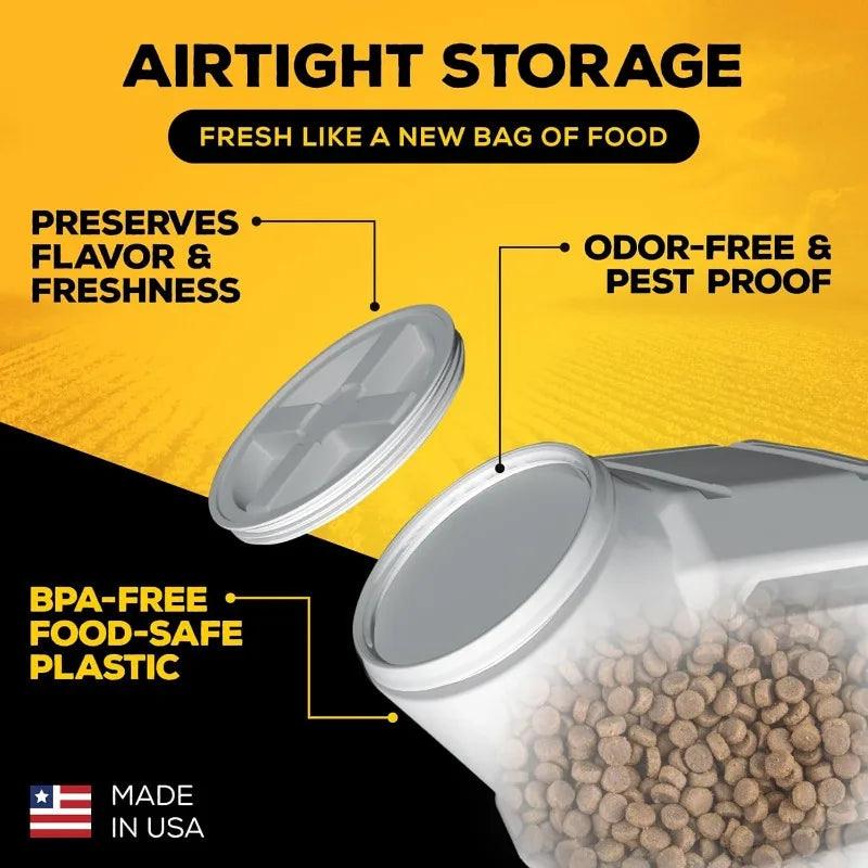 Vittles Vault Pet Food Storage Container for Freshness Preservation