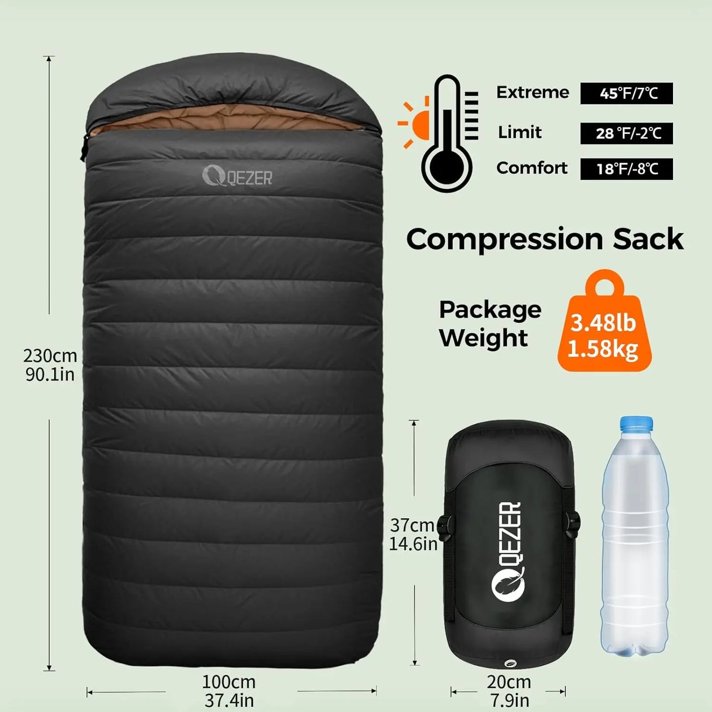 Xinjiang Four Seasons Sleeping Bag Adults Camping Hiking